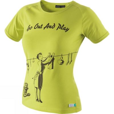 Tee Edelrid Gearleader Mujer Verde - Chile VZO427359